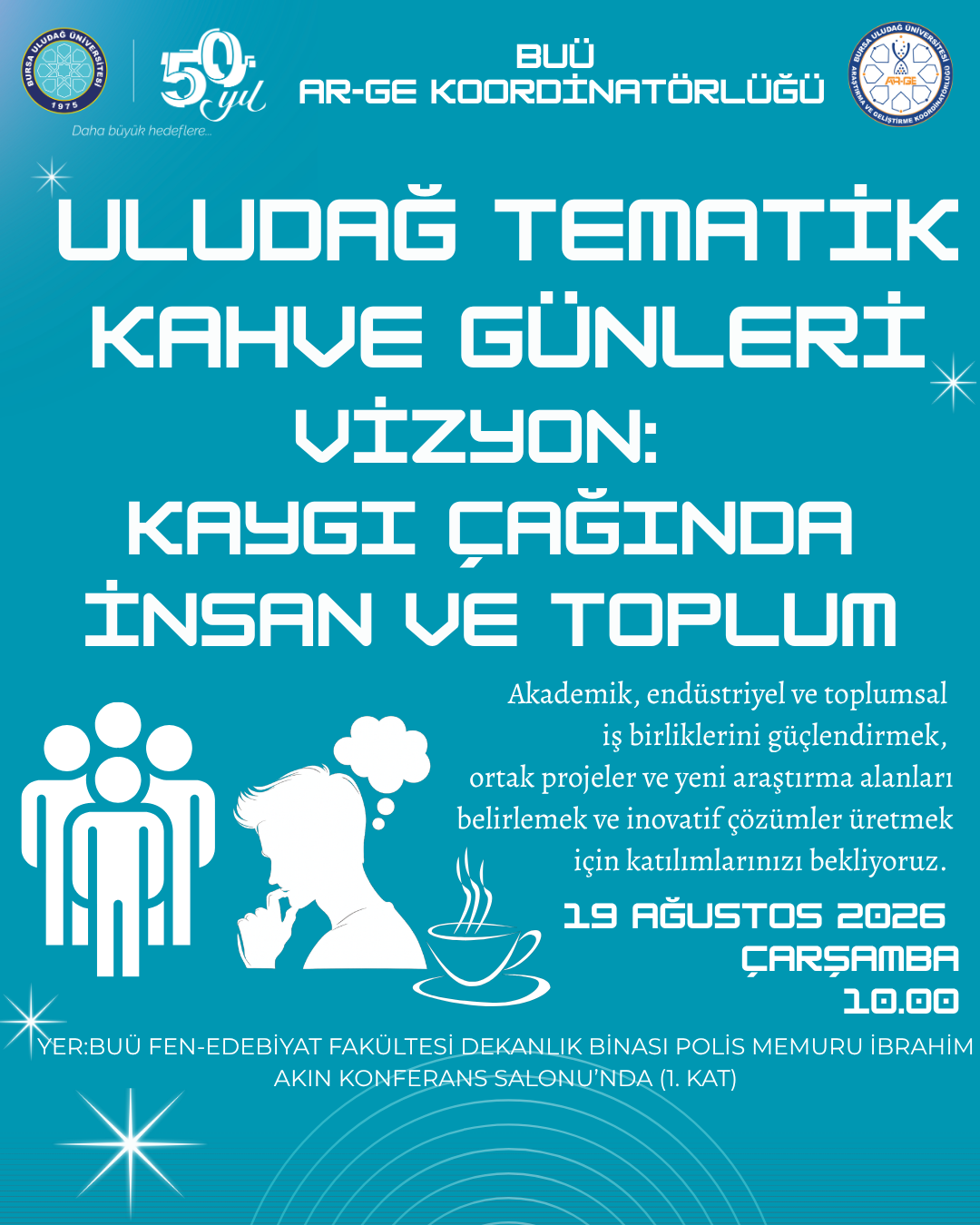 "Uludağ Tematik Kahve Günleri" Kaygı Çağında İnsan ve Toplum